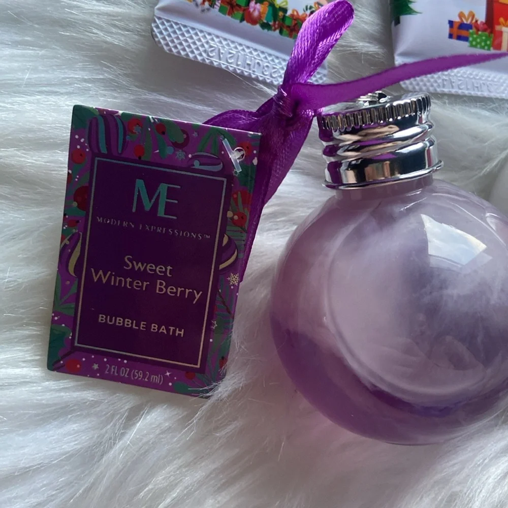 Stocking Stuffer Beauty Bundle; Hand Cream Lotion & Bubble Bath